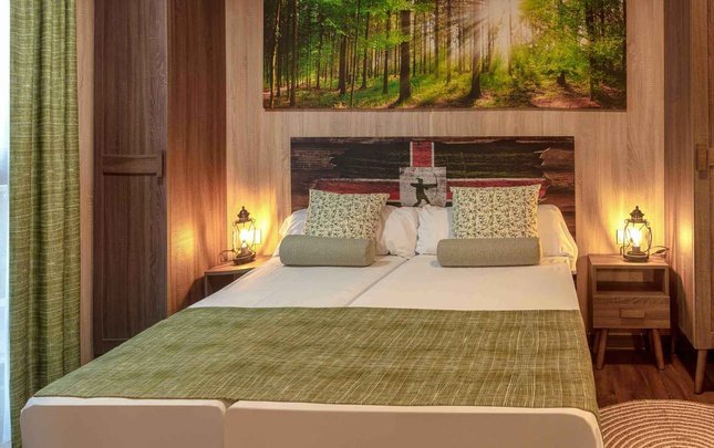 Кабина 'new sherwood' 3 спальни джакузи premium Парк отдыха Magic Robin Hood Альфас-дель-Пи